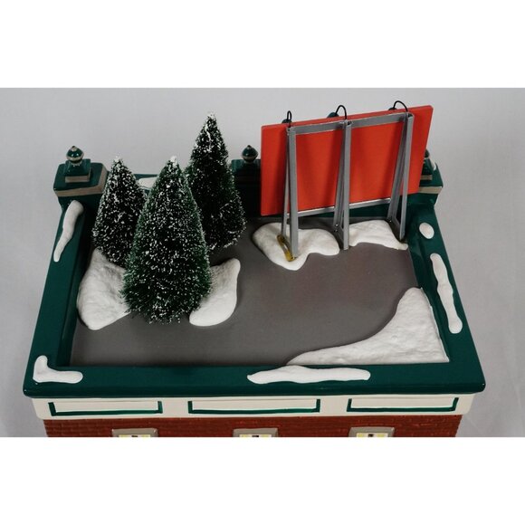 Department 56 Hershey's Chocolate Shop Original Snow Village #54913 Lighted COA - Picture 4 of 13